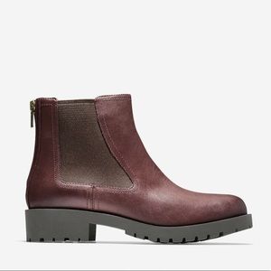 Cole Haan Stanton Chelsea Boot in Brandy Brown